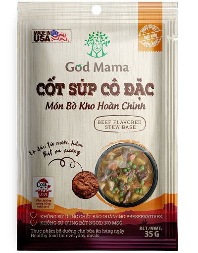 CỐT SÚP CÔ ĐẶC - MÓN BÒ KHO HOÀN CHỈNH - 35gr