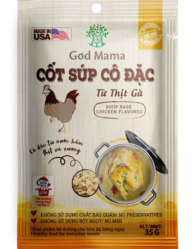 CỐT SÚP CÔ ĐẶC - TỪ THỊT GÀ - 35gr