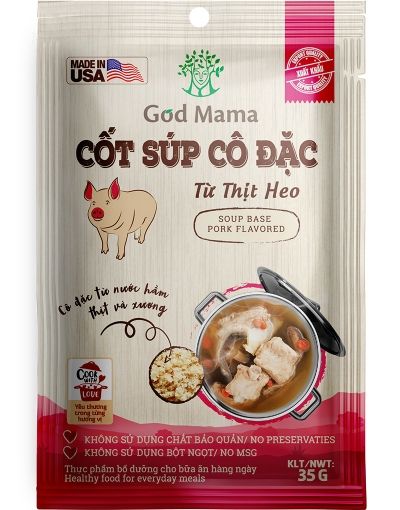 CỐT SÚP CÔ ĐẶC - TỪ THỊT HEO - 35gr