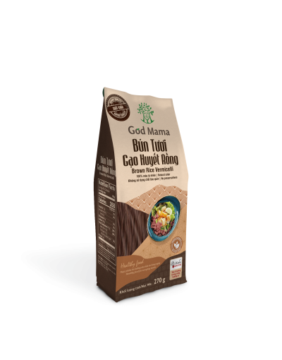 BÚN TƯƠI GẠO HUYẾT RỒNG GOD MAMA - 270G