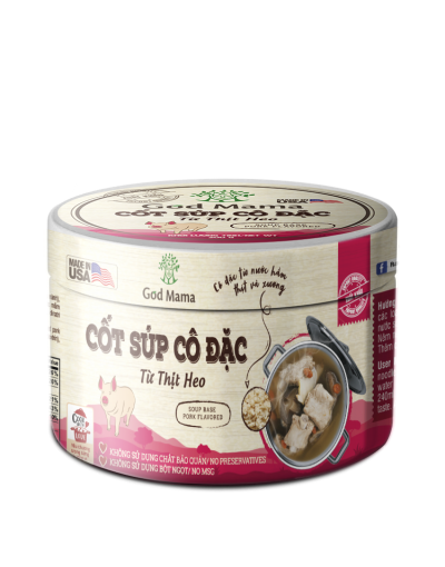 CỐT SÚP CÔ ĐẶC - TỪ THỊT HEO - 200gr