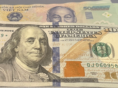 Tỷ giá USD hôm 26/4: chưa ngừng tăng mạnh trong ngân hàng