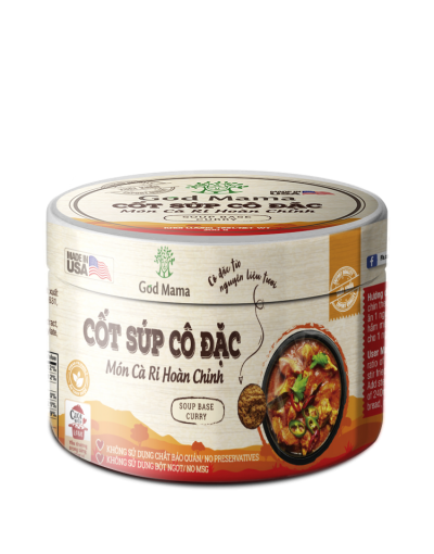 CỐT SÚP CÔ ĐẶC - MÓN CARY HOÀN CHỈNH - 200gr