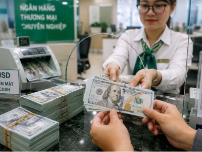 Tỷ giá USD hôm 6/8: Tăng nhẹ  