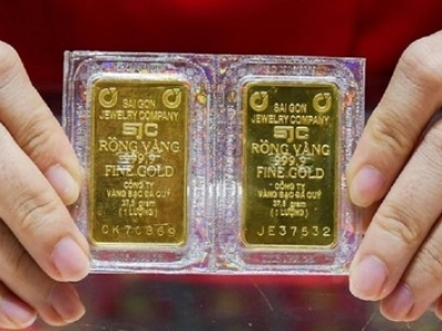 Giá vàng hôm 6/5: Giá vàng SJC, nhẫn 9999 giảm