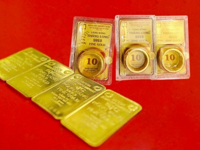 Giá vàng hôm 06/7: SJC neo ở 151,4 triệu đồng  