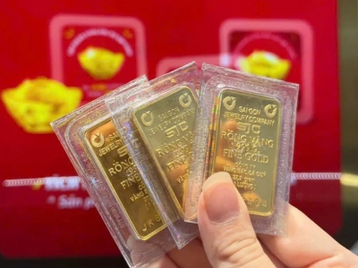 Giá vàng hôm 14/10: Vàng SJC và vàng nhẫn duy trì đà tăng mạnh